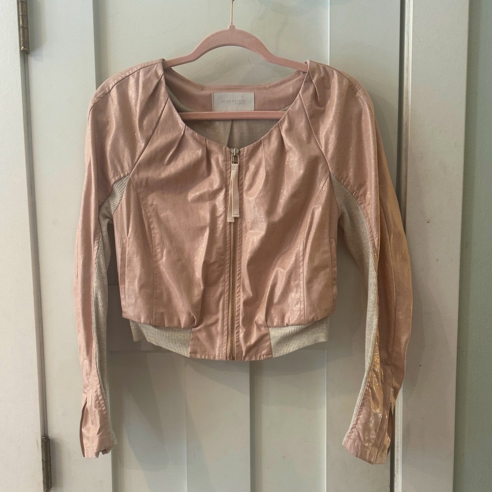Eryn Brinie‎ collection Women's Pink Metallic Jacket